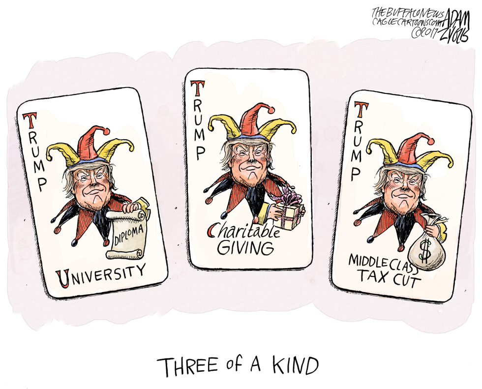  MIDDLE CLASS TAX CUTS by Adam Zyglis