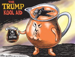 THE TRUMP KOOL AID by Kevin Siers