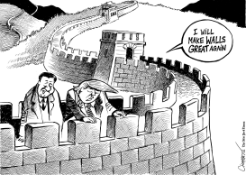 TRUMP IN CHINA by Patrick Chappatte