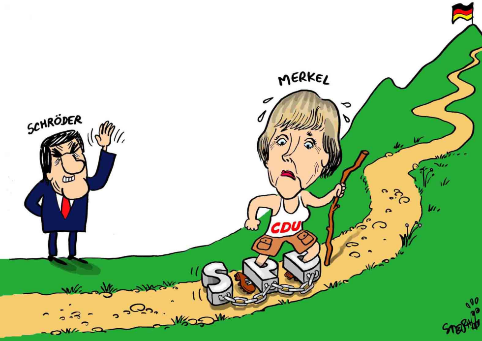  ANGELA MERKEL by Stephane Peray