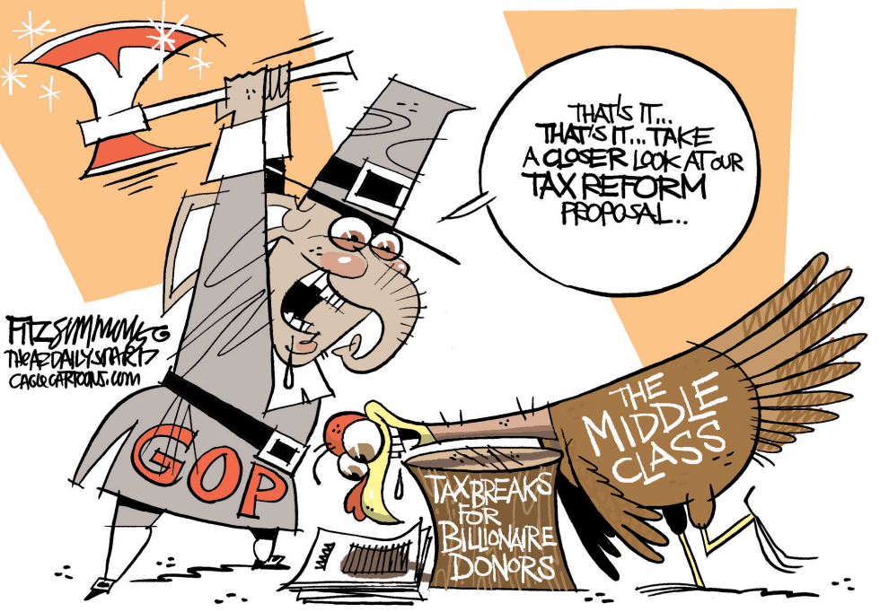  TAX REFORM by David Fitzsimmons