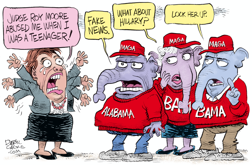  ALABAMA VOTERS by Daryl Cagle