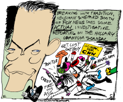 SHEPARD SMITH by Randall Enos