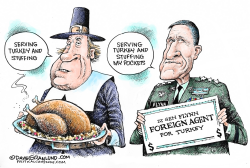 TURKEY AND STUFFING by Dave Granlund