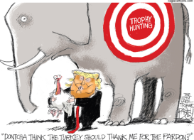 TROPHY HUNT by Pat Bagley