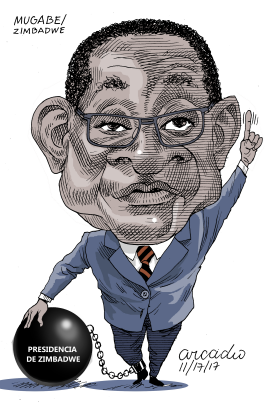 ROBERT MUGABE ZIMBADWE by Arcadio Esquivel