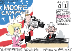 MOORE GOP by Pat Bagley