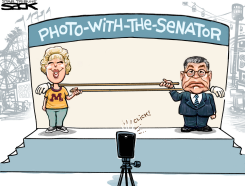 FRANKEN AT THE FAIR by Steve Sack