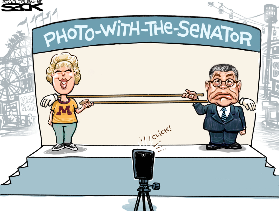  FRANKEN AT THE FAIR by Steve Sack