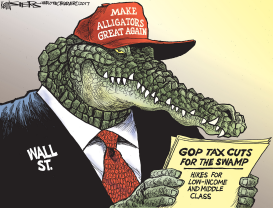 MAKE ALLIGATORS GREAT AGAIN by Kevin Siers