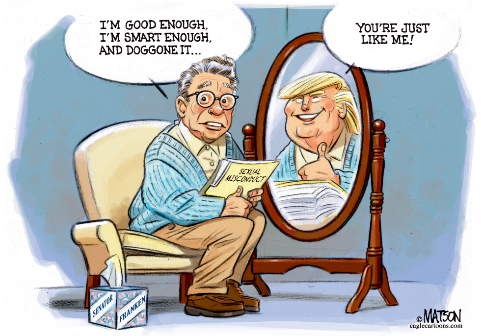  SENATOR FRANKEN DAILY AFFIRMATION by RJ Matson