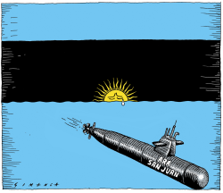 ARGENTINE SUBMARINE by Osmani Simanca