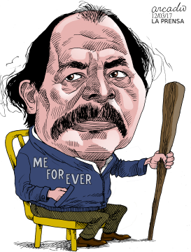 DANIEL ORTEGA NICARAGUA by Arcadio Esquivel