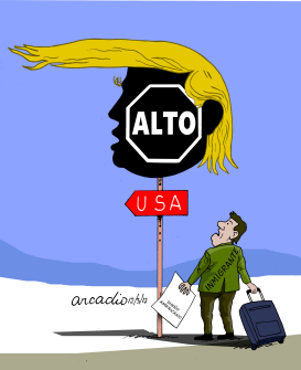 EEUU FUERA DE PACTO DE MIGRACIóN by Arcadio Esquivel