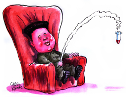 KIM JONG UN by Christo Komarnitski