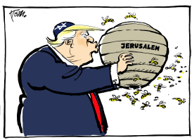 TRUMP AND JERUSALEM by Tom Janssen