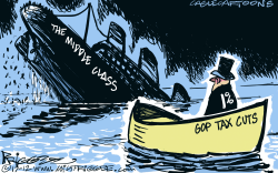 GOP TAX CUT by Milt Priggee