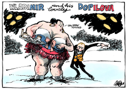 PUTIN AND NEXT YEAR'S WINTERGAMES by Jos Collignon