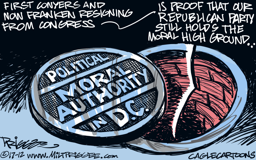  MORAL AUTHORITY by Milt Priggee