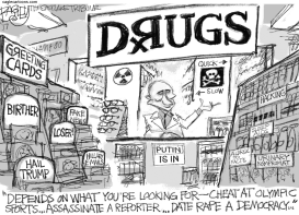 DRUG CZAR by Pat Bagley