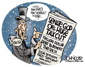 GOP DOES HUMBUG by John Cole