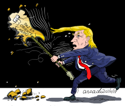 TRUMP EL ROCK DE LA PAZ by Arcadio Esquivel