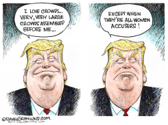 TRUMP AND ACCUSERS by Dave Granlund