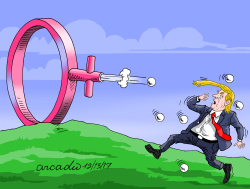 WOMEN VS TRUMP by Arcadio Esquivel