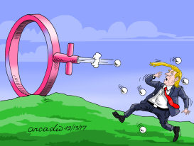 WOMEN VS TRUMP by Arcadio Esquivel