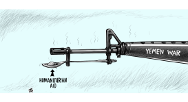 YEMEN WAR by Emad Hajjaj