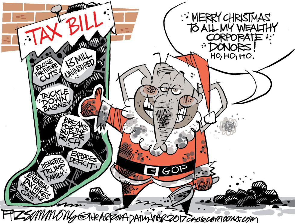  TAX REFORM by David Fitzsimmons