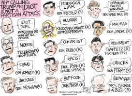 IDIOT TRUMP by Pat Bagley