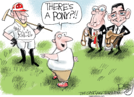 MIDDLE CLASS PONY by Pat Bagley