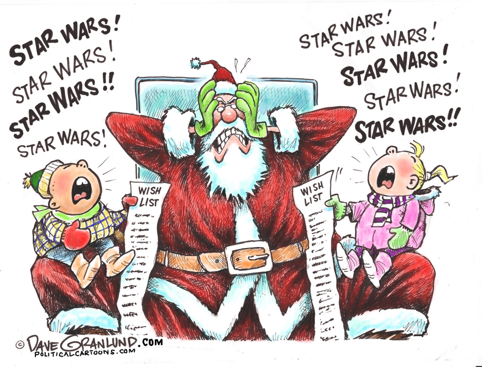  CHRISTMAS WISH LISTS by Dave Granlund