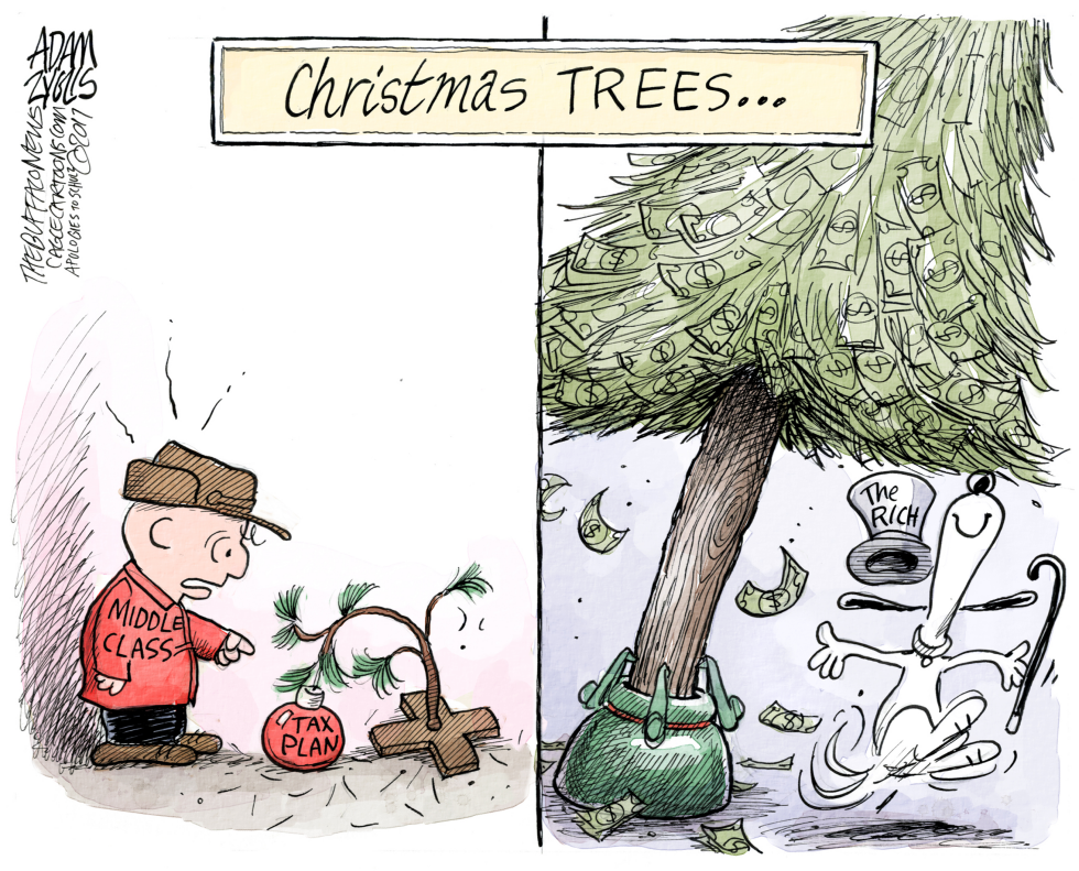  THE MONEY TREE by Adam Zyglis