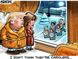 METOO CAROLERS by Steve Sack