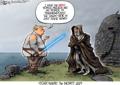 THE WORST JEDI by Nate Beeler