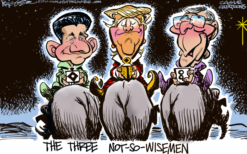  3 WISEGUS by Milt Priggee