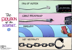 INTERNET EVOLUTION by Nate Beeler