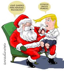 UN REGALO DE NAVIDAD PARA TRUMP by Arcadio Esquivel