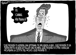 EL CANAL QUE PASARIA SI by Bob Englehart