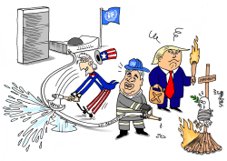 US VETO AGAINST UN RESOLUTION ON ISRAEL by Stephane Peray