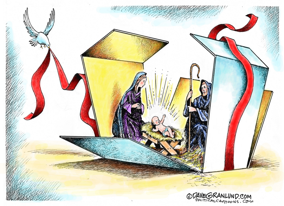  CHRISTMAS GIFT by Dave Granlund