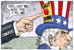 GOVERNMENT SHUT DOWN by Wolverton