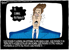 EL CANAL QUE PASARIA SI  by Bob Englehart