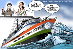 RAHUL AS CONGRESS CHIEF by Paresh Nath