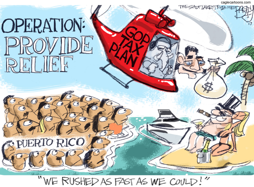  GOP TAX RELIEF by Pat Bagley