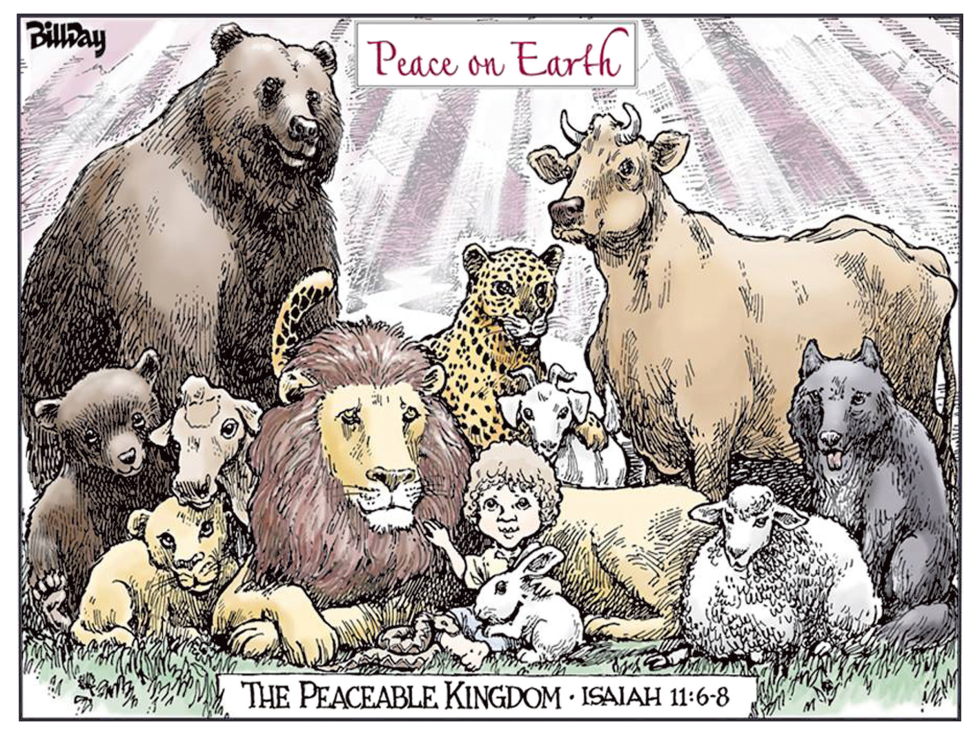  PEACEABLE KINGDOM  by Bill Day