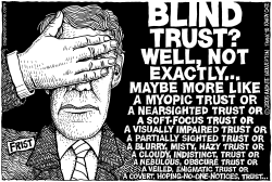 BLIND TRUST by Wolverton