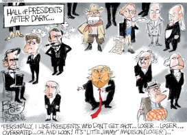 DISNEY PRESIDENTS by Pat Bagley